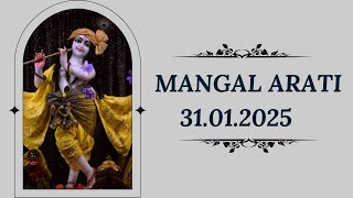 Mangal arati  || ISKCON HBR Layout Bengaluru || 31.01.2025