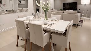 New Modern Dining Room Design Ideas 2025 Stylish Dining Tables \u0026 Top Living Room Decor Inspiration 2