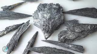 Cut Energy Cords using Black Kyanite Healing Crystal