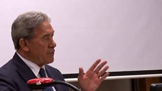 Winston Peters: Israel Palestinian conflict