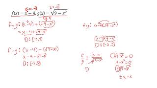 1 6 Function Operations and Composition of Functions