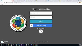 Staff login to ClassLink and then into Schoology
