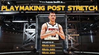 NIKOLA JOKIC BUILD ON NBA 2K20! HALL OF FAME PLAYMAKING AND POST SCORING BADGES!