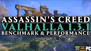 Assassin's Creed Valhalla ( Update 1.3.1 ) 4K Benchmark & Gameplay Performance RTX 3090