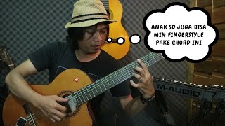 Tutorial Fingerstyle (Belajar Chord Gitar Untuk Bermain fingerstyle)