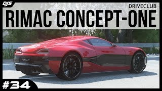 Rimac Concept One - Driveclub - Car Collection #34