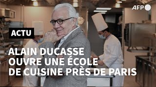 Le chef Alain Ducasse ouvre une école de cuisine en pleine crise sanitaire | AFP