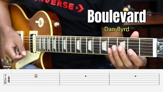 Boulevard - Dan Byrd - Guitar Instrumental Cover + Tab