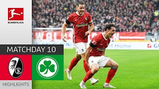 SC Freiburg - Greuther Fürth 3-1 | Highlights | Matchday 10 – Bundesliga 2021/22