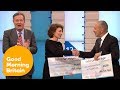 Alan Sugar Goes Head to Head With Piers Morgan for Charity | Good Morning Britain