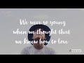 The Chainsmokers - Young (DJTONGKEY REMIX) Lyric Video