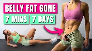 LOSE BELLY FAT IN 7 DAYS | 7 Min Workout Challenge at Home