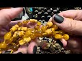 vintage jewelry bag unbagging vintage jewelry haul $10 surprise jewelry bags ￼