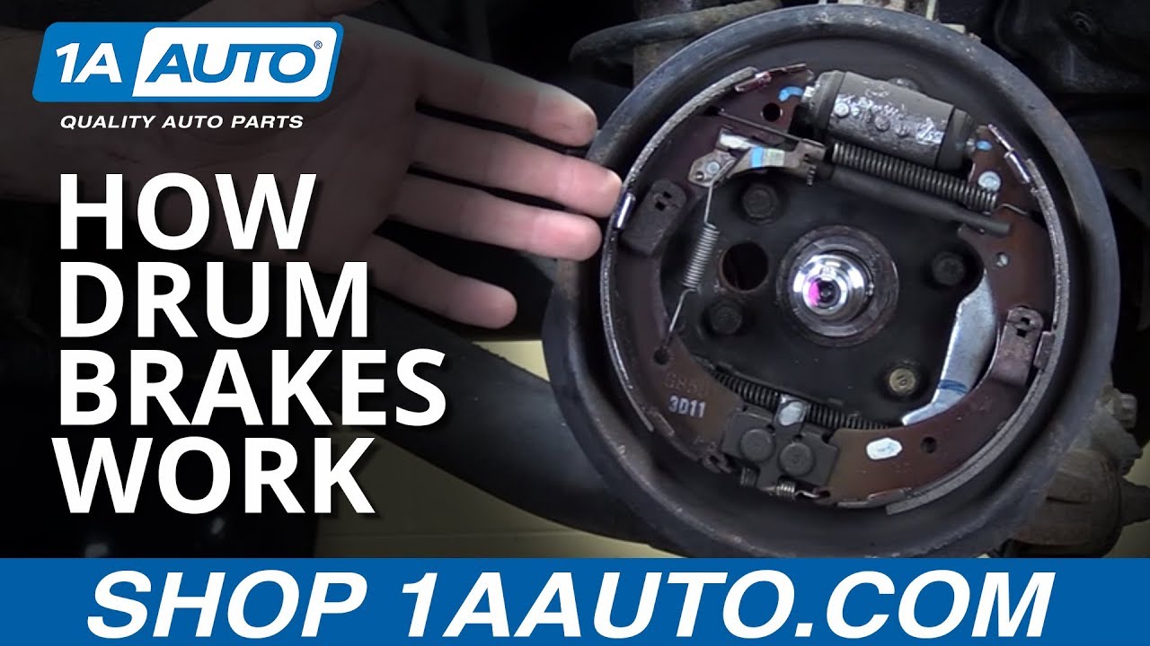 How Do Rear Drum Brakes Work? - YouTube