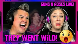 Millennials' Reaction to "Guns N Roses-Sweet Child o Mine Tokyo 1992" THE WOLF HUNTERZ Jon and Dolly