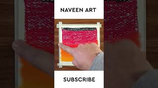 Oil Pastel Drawing for beginners | Nature drawing