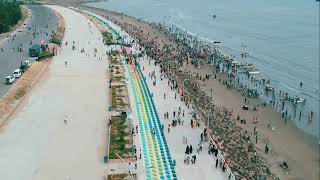 Aerial View of Patenga Sea Beach Chittagong||Expert S