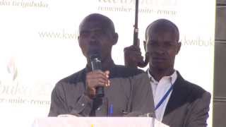 Testimony by Perpetrator Emmanuel Nyirimbuga at the Urumuri Rutazima Kwibuka Flame Tour in Murambi.