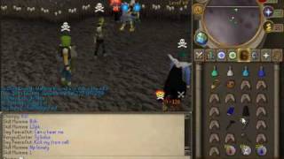 Chompy Bounty Hunter video 5 | 99 Strength, Range and Magic | Hybridding | 50 Attack pure