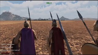 Spartans CHARGE FIRST Person - POV -  VS 30.000 Persians - Ultimate Epic Battle Simulator 2