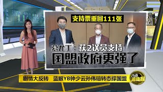 八点最热报 28/02/2021   蓝眼2议员倒戈国盟   孙伟瑄：已获如楼选民支持