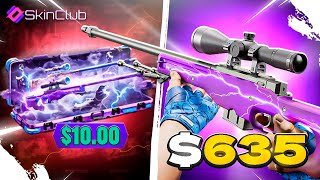 SKINCLUB I PULLED NICE AWP SKIN IN THE NEW CHEAP CASE! - skinclub promo code 2024