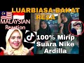 SUARA EMAS REZA | PERSIS SUARA NIKE ARDILLA | SUARA HATIKU COVER BY REZA | MALAYSIAN REACTION