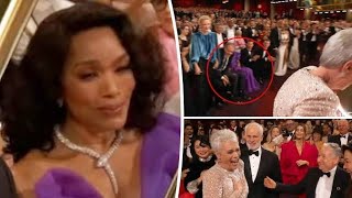 Shocking Angela Bassett's Reaction After Losing Oscar to Jaime Lee! Fans show disgust!