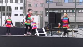 大ハンヤ祭かごしま春祭2012.4(8)　ポピー園GENKIDSの踊