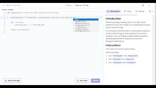 How to reverse a string in python! (Without using the reversed function)