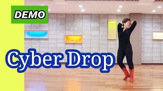 ♥Cyber Drop line dance♥Intermediate/Advanced cha cha / KoSCAA 강릉지부