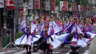 dance company REIKA組（2nd）／馬車道パレード第2会場／第1回横浜よさこい祭り～良い世さ来い2016（二日目）