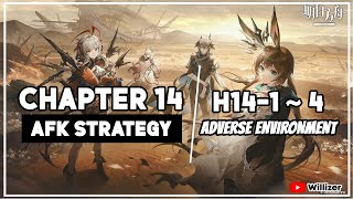 H14-1 + H14-2 + H14-3 + H14+4 | AFK Easy Strategy【Arknights】