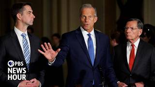 Senate Republicans break with Trump over 'anti-weaponization fund' concerns