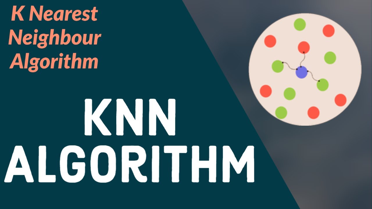 Knn Algorithm Tutorial Youtube