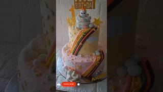 1st birthday ക്ക് ഒരു unicorn cake | #youtubeshorts #unicorncake #birthday