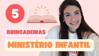 5 BRINCADEIRAS/ DINÂMICAS PARA O MINISTÉRIO INFANTIL - Quebra-gelo cristão para crianças