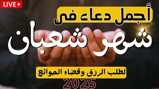 اجمل الأدعية من شهر شعبان المبارك💚دعاء شهر شعبان لطلب الرزق والفرج وقضاء الحوائج || السيد على