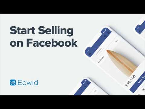 Start Selling on Facebook Start Selling on Facebook