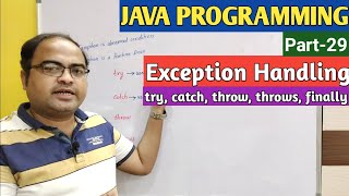 JAVA PROGRAMMING | Part-29 | Exception Handling