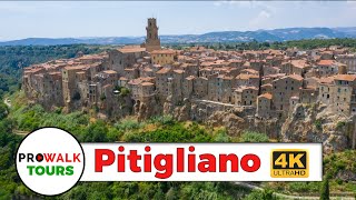 Tuscany Hill Town Walking Tour [4K/60fps]