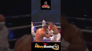 Anthony Joshua smashing Pulev! #knockout #fight #boxing #joshua