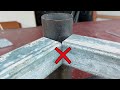 Few people know, why no welder discusses this secret trick | square pipe cutting trick