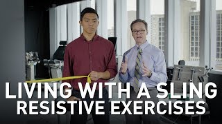 Resistive Exercises After Shoulder Surgery | Martin Kelley, DPT of Penn Rehab