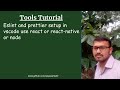 Eslint and prettier setup in vscode use react or react native or node