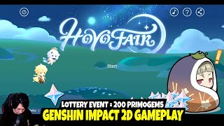 Genshin Impact 2D Gameplay - Event Lottery 200 Primogems