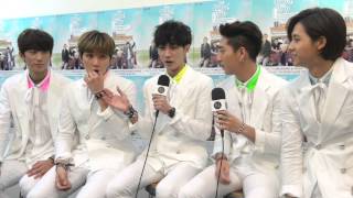 Interview: B1A4 (South Korea) talks to us backstage at Sydney concert