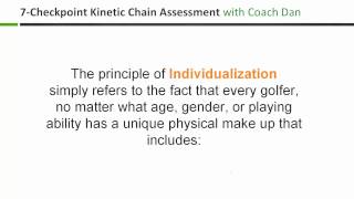 GFI: 7-Checkpoint Kinetic Chain Assessment - Part 1