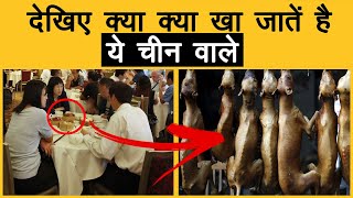 चीन इतना घिनौना खाना क्यों खाता है ? WHY DOES CHINA EAT SUCH DISGUSTING FOOD ?