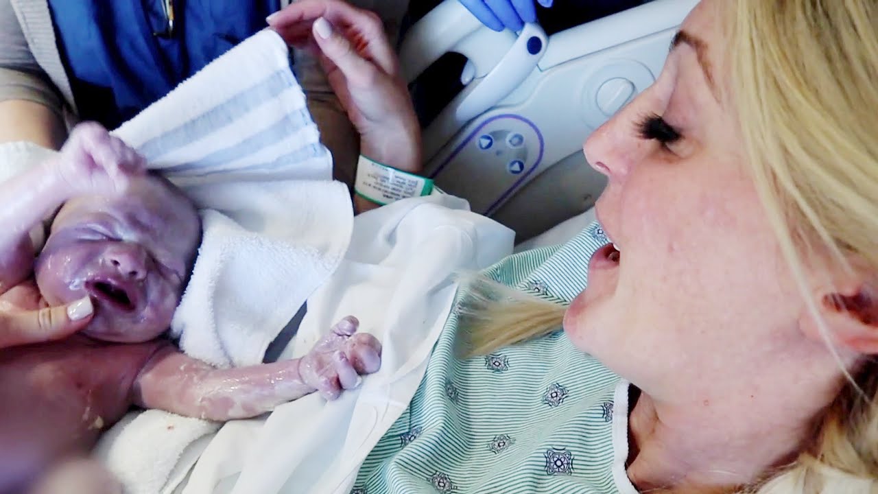 Emotional Live Birth Vlog Youtube